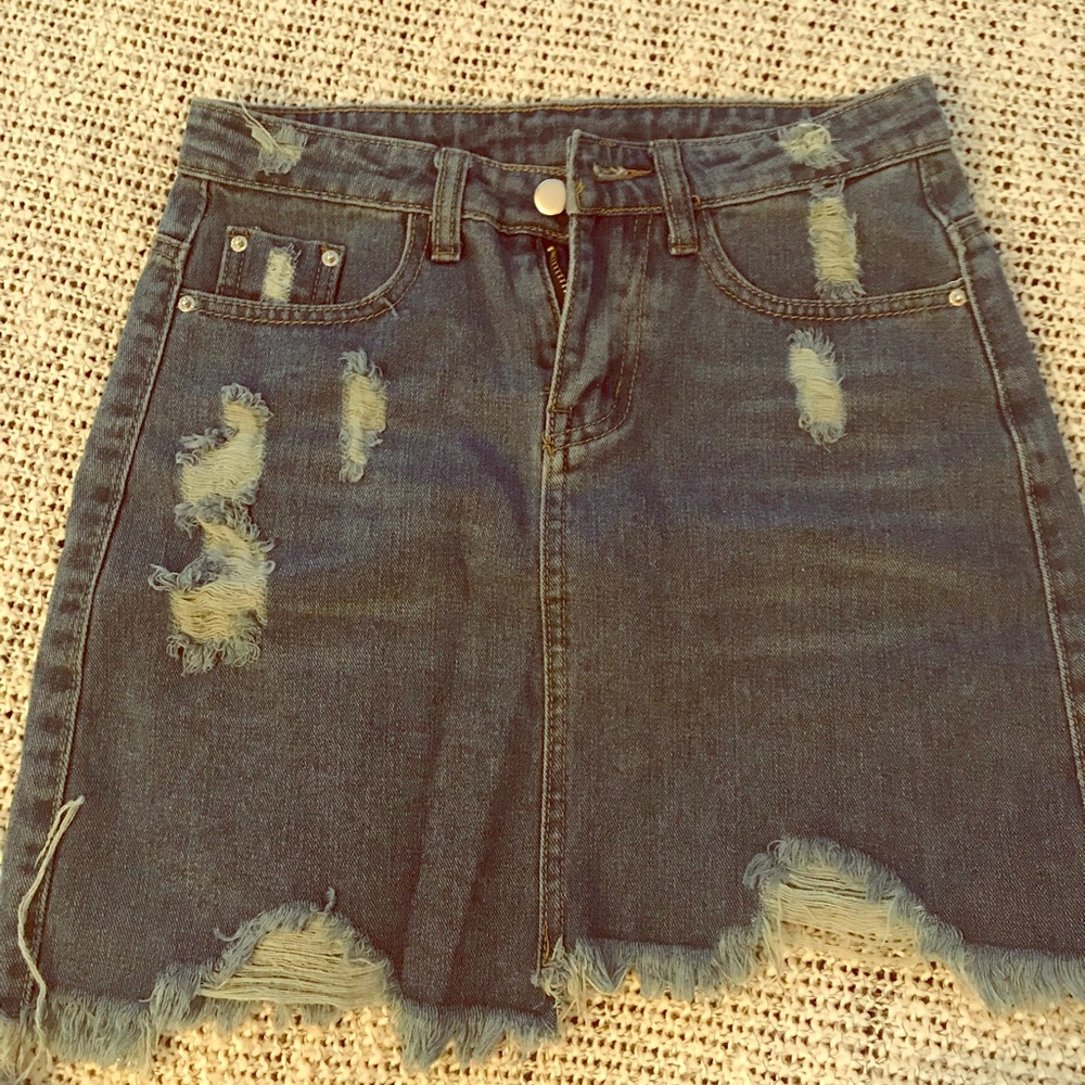 Jean skirt